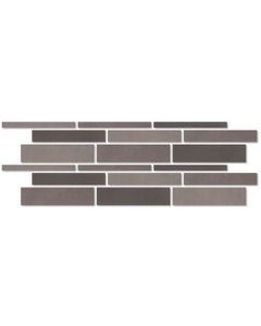 Rak Earthstone 5-10-15x60cm Bruin mat (Wandtegel) (Mix M.Be/Brown )